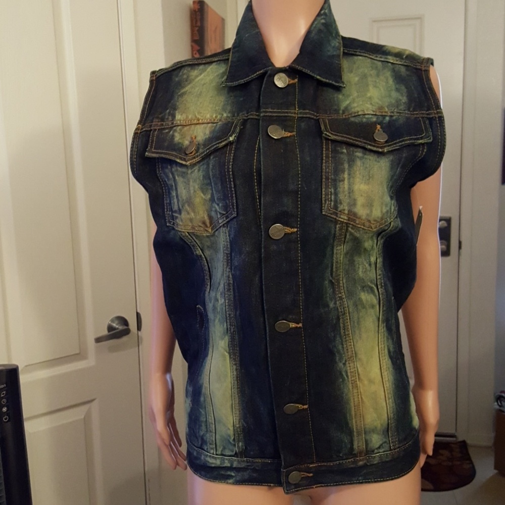 Mens Nostic Jean  Vest